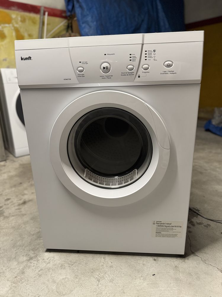 Máquina secadora de roupa 7kg Kunft