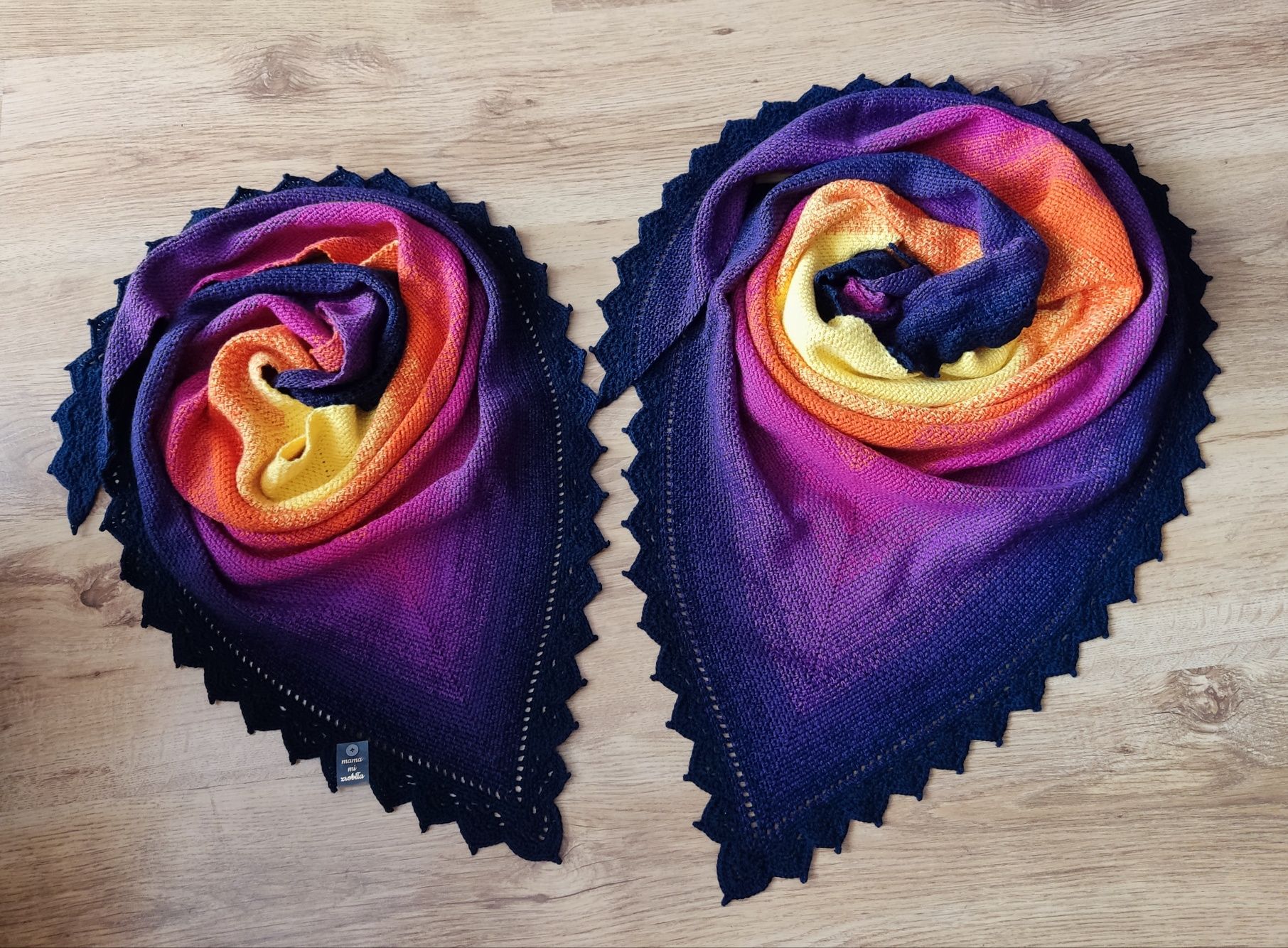 Chusty handmade matka i córka