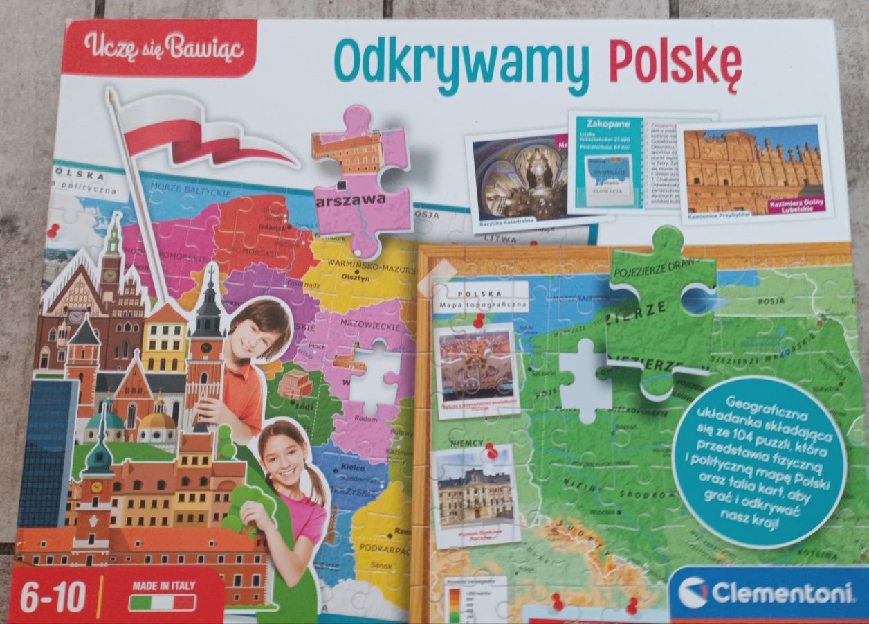 Puzzle Okrywamy Polskę