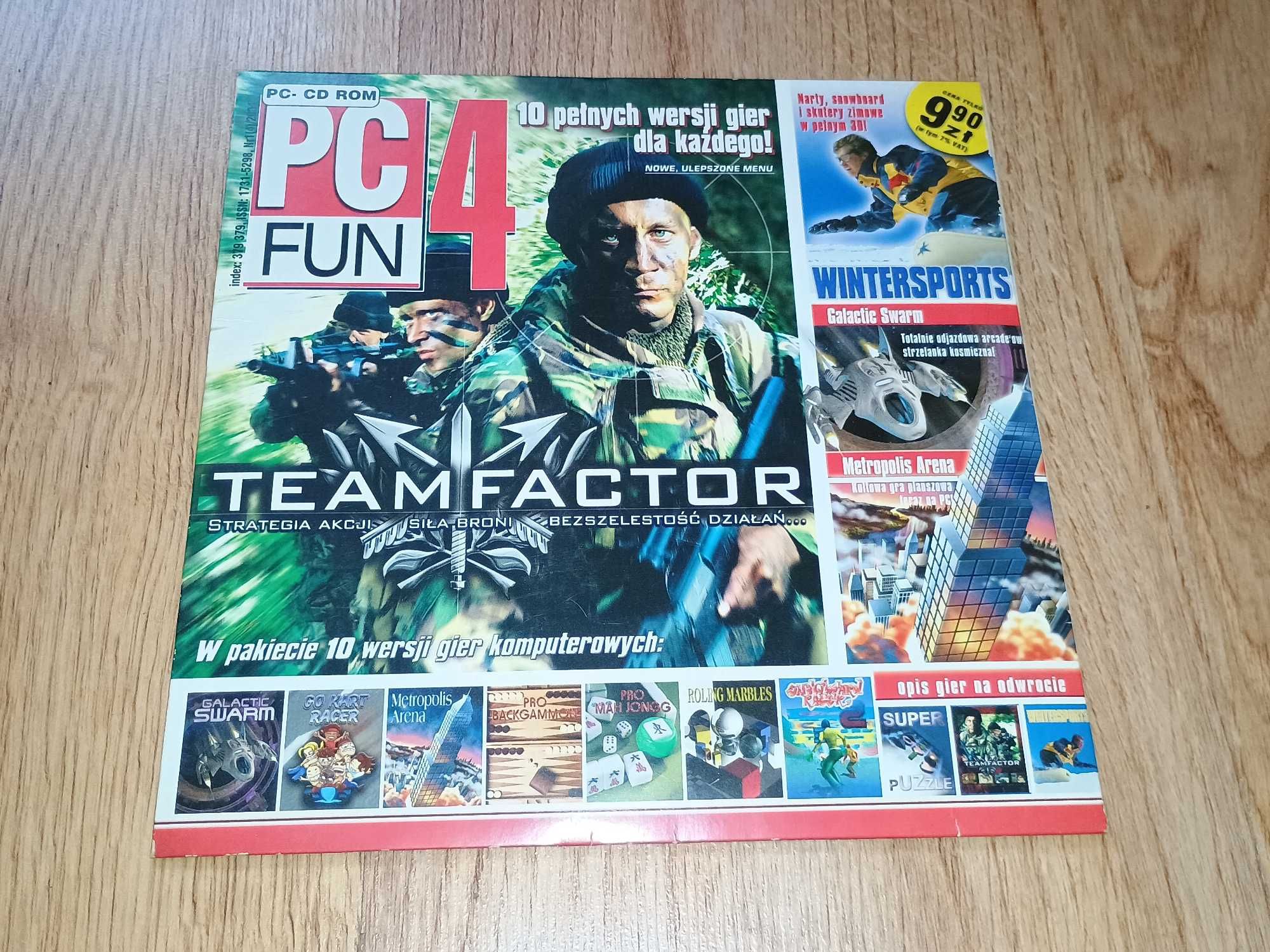 10 gier retro PC Fun 4 z 4/2004 Team Factor, Wintersports