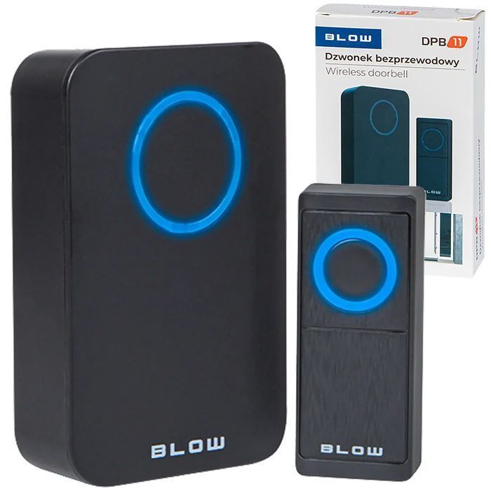 Dzwonek bezprzewodowy do drzwi furtki bramy DPB-11 Blow 17-103#