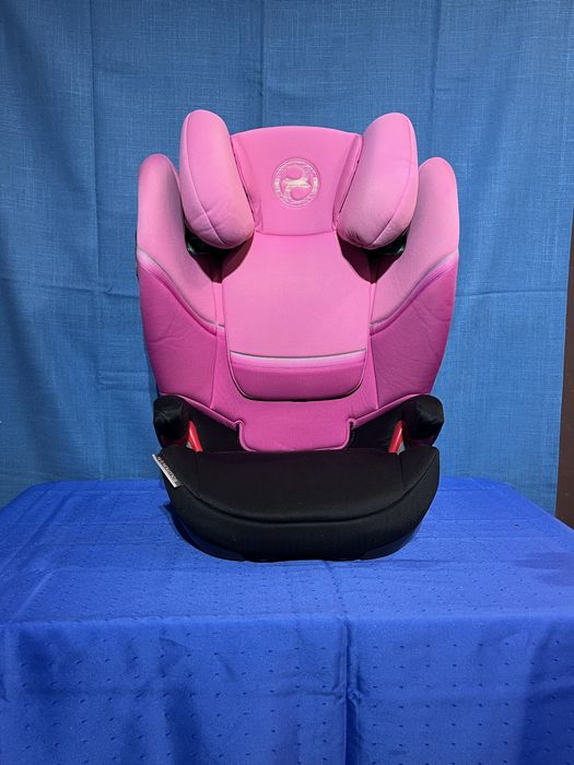 Cybex solution S -fix 15-36 rozowo czarny