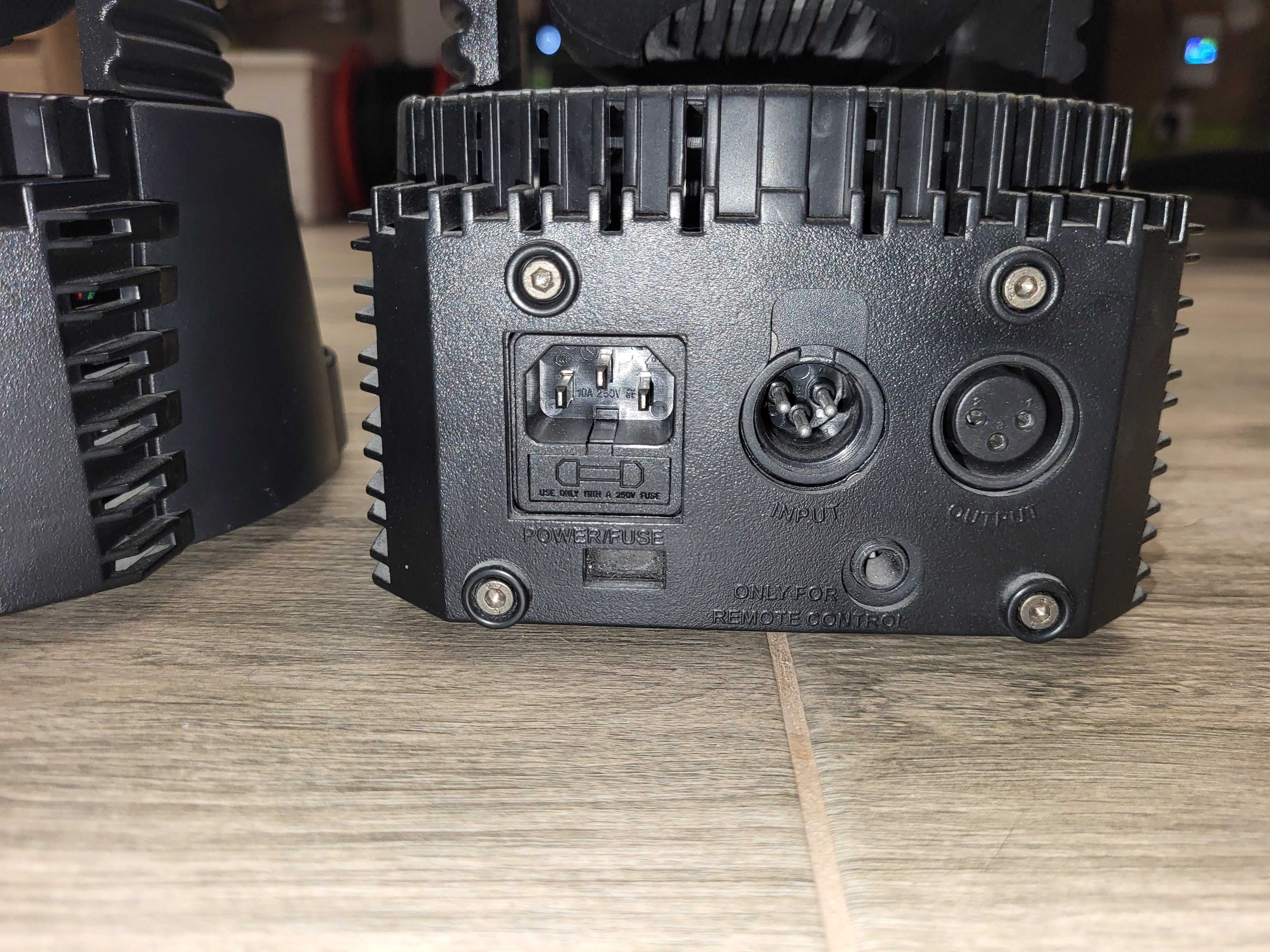 Głowy ruchome LED RGB 15W Gobo DMX komplet  2szt