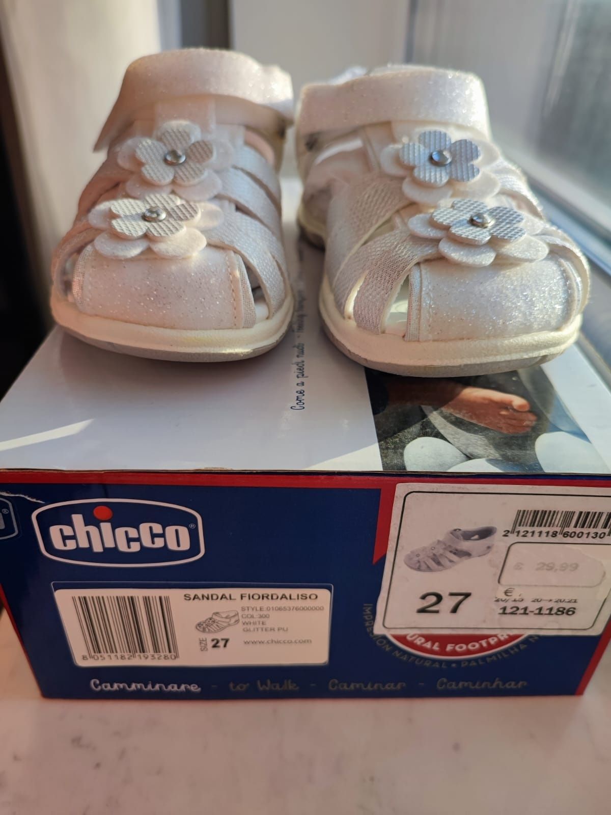 Босоніжки Chicco Fiordaliso, superfit, нові, 27