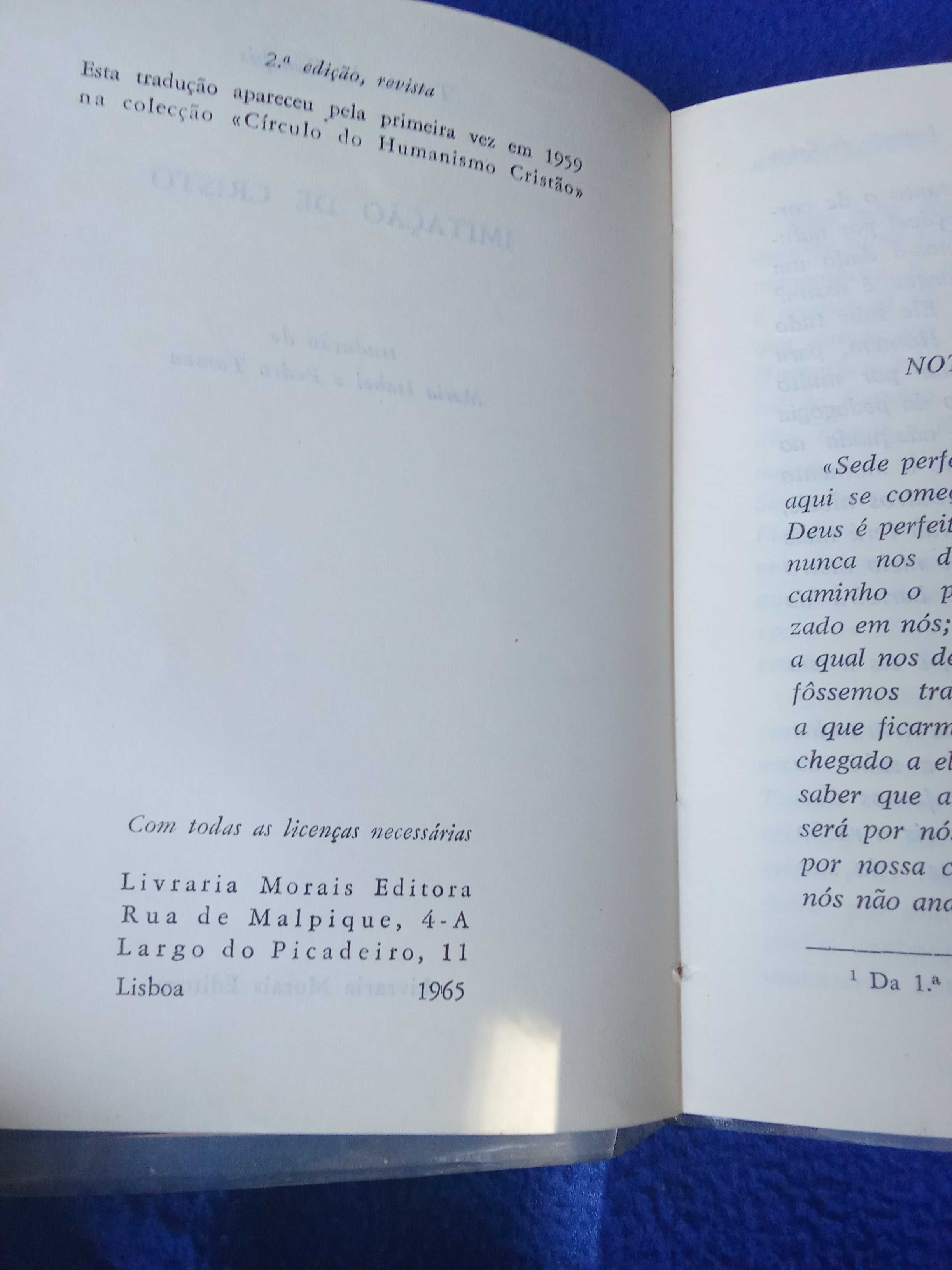 Imitação  de Cristo