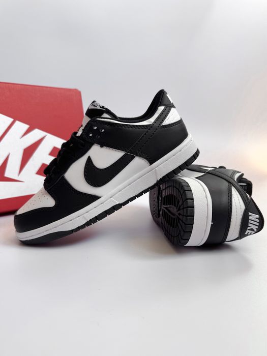 Nike sb dunk low чорно-білі 36-41 розмір