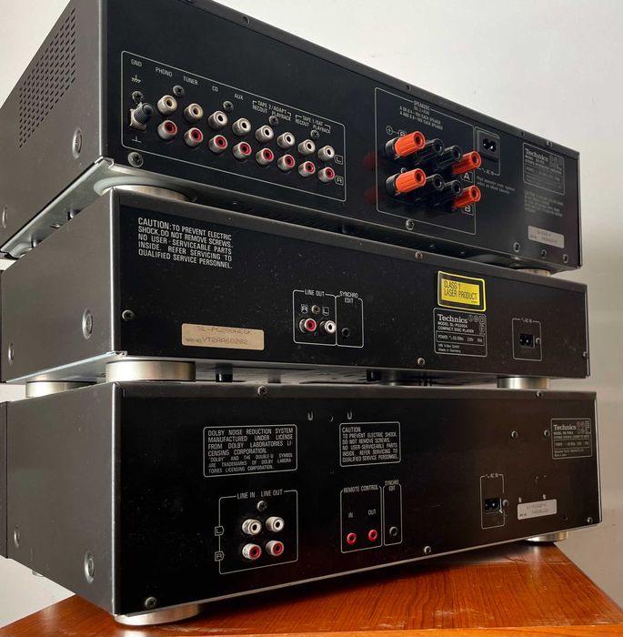 Technics odtwarzacz CD SL-PG200A magnetofon RS-TR165