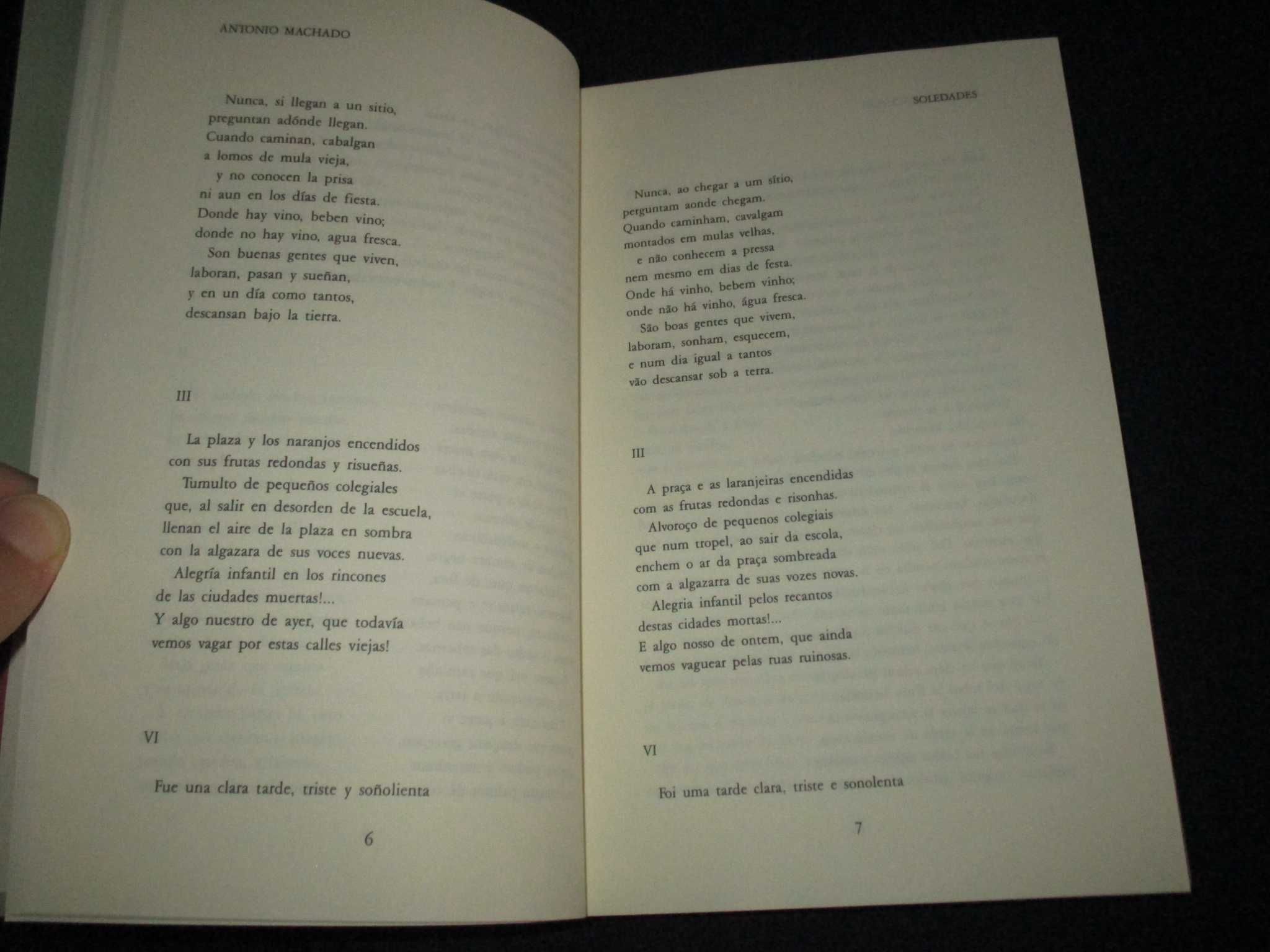 Livro Antologia Poética António Machado Cotovia