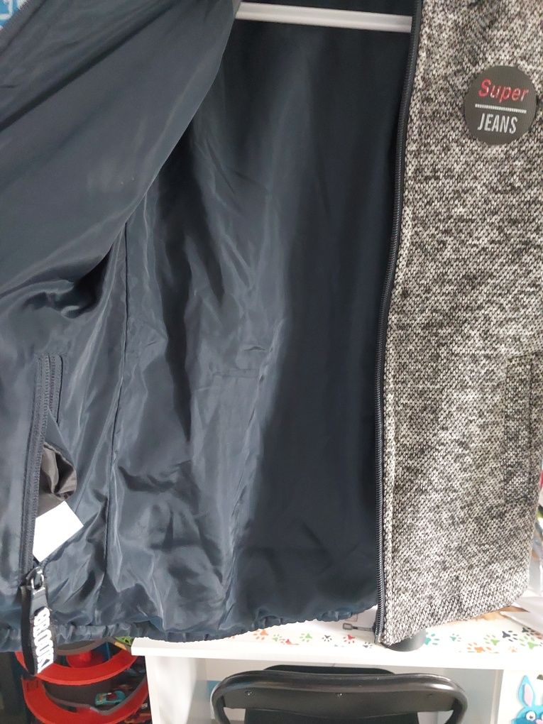 Kurtka parka jesienna r 116-122 dla chłopca