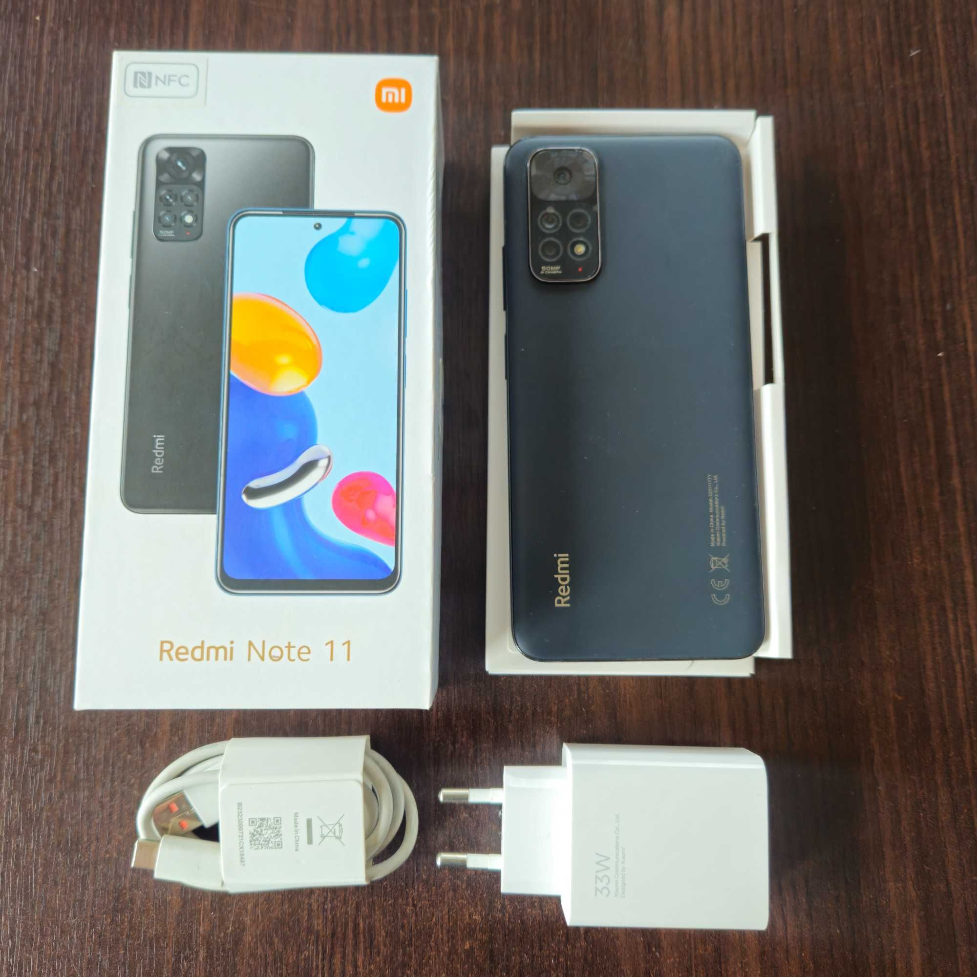 Xiaomi Redmi Note 11 4/128GB Graphite Gray Stan Idealny