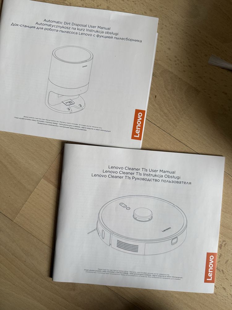Lenovo cleaner t1s pro - automatyczny odkurzacz z funkcją mopowania