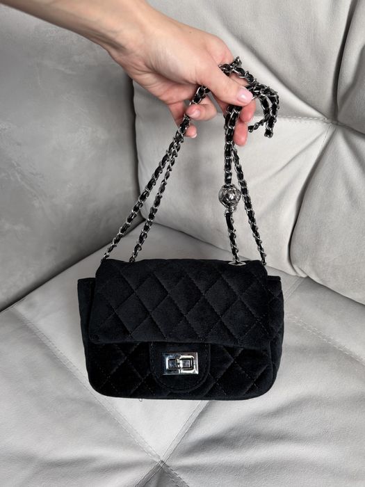 Нова велюрова вечерня сумочка від укр.бренду Amica