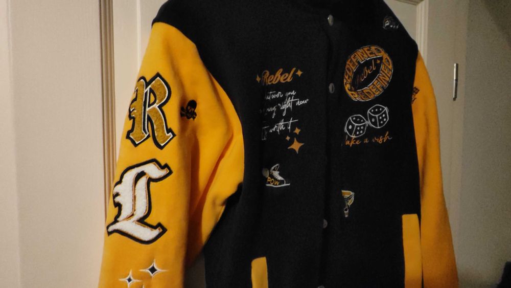 RUGBY Bomber Bejsbolówka z Serii RUGBY Rebel. Nowa r.L. Super Hafty