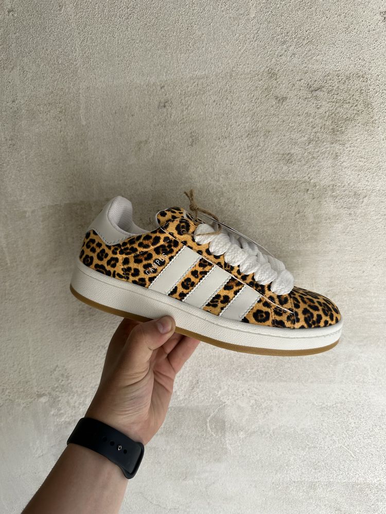 Кросівки Adidas Campus White Leopard