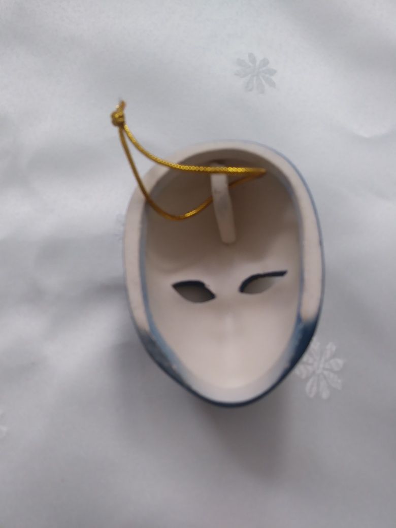 Mała ceramiczna maska wenecka