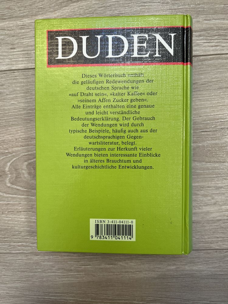 Duden redewendungen und sprichwörtliche redensarten 11