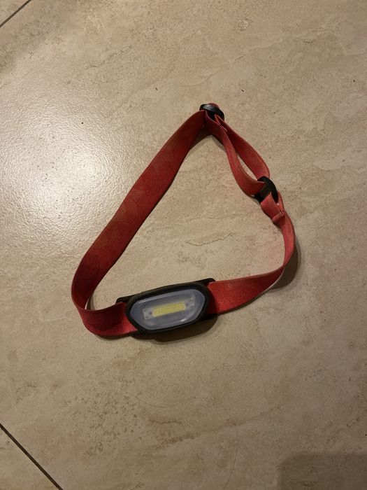 Lampka czołowa led na baterie