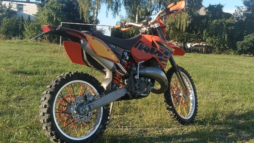 Ktm exc 125 (150) zarejestrowany a1/b po remoncie