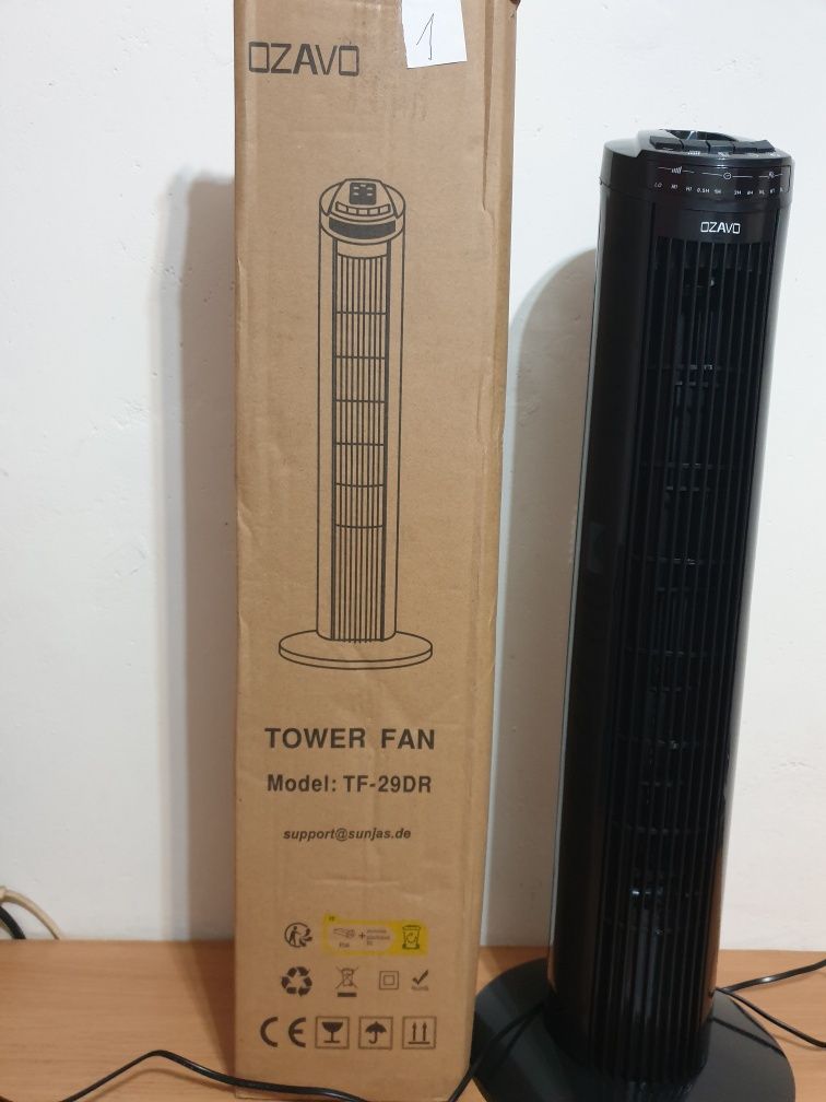 Wentylator wieżowy Ozavo TF29DR 50W czarny
Stan:
POWYSTAWOWE
SPRAWNE
W