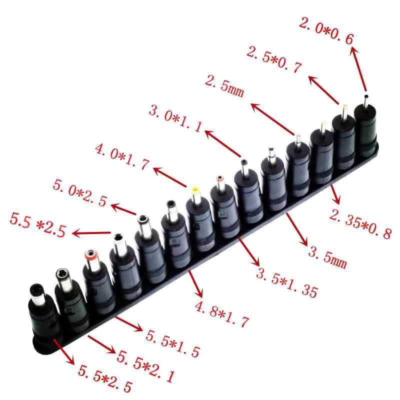 Набор переходников (28шт) для питания ЗУ, ноутбука, роутера