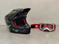 Kask Alpinestars Sm5 Rover + gogle Fox