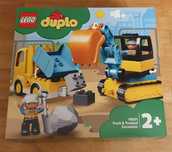 LEGO Duplo 10931 Ciężarówka i koparka gąsienicowa NOWE