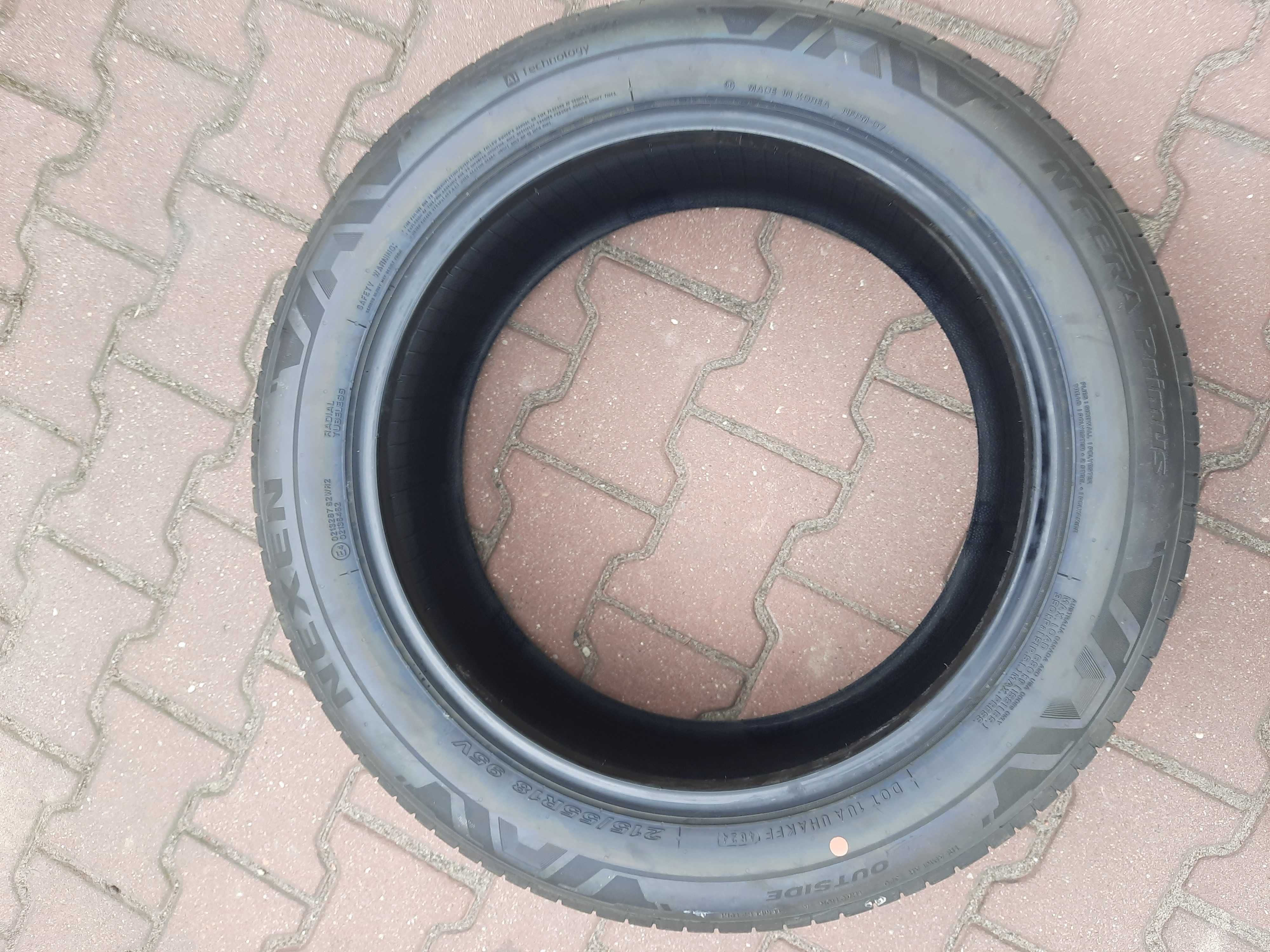 Opony letnie Nexen N'Fera Primus 215/55 R18 - 4 szt. (nowe)