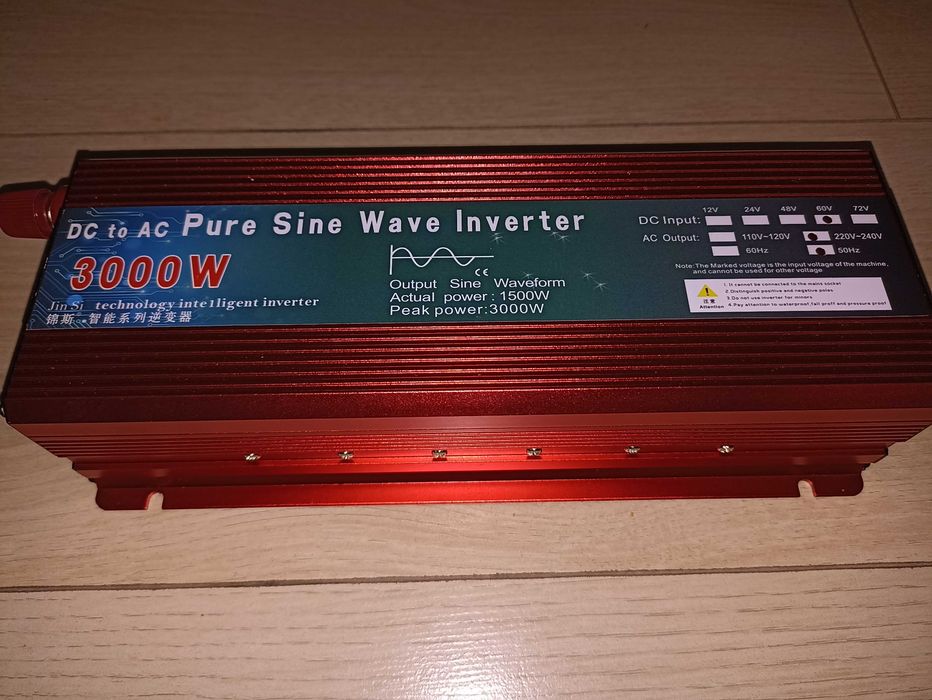 Инвертор к электровелосипеду 60v/220v 3000w и 5000w , чистый синус