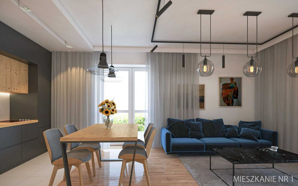 Przytulne, Wykończone Mieszkanie - 2 pokoje, 49,84m² - REZERWACJA