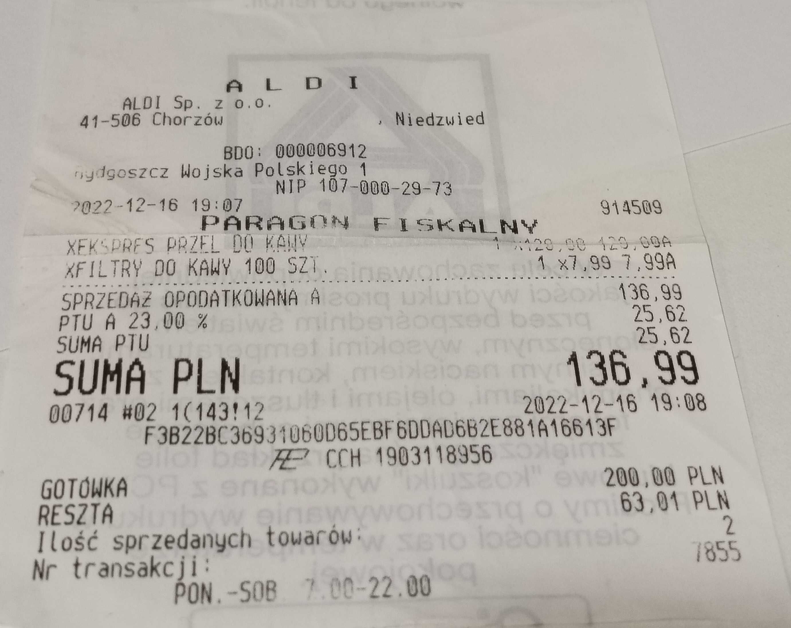 Ekspres przelewowy Ambiano GT-CMT-02 1,5 l czarny