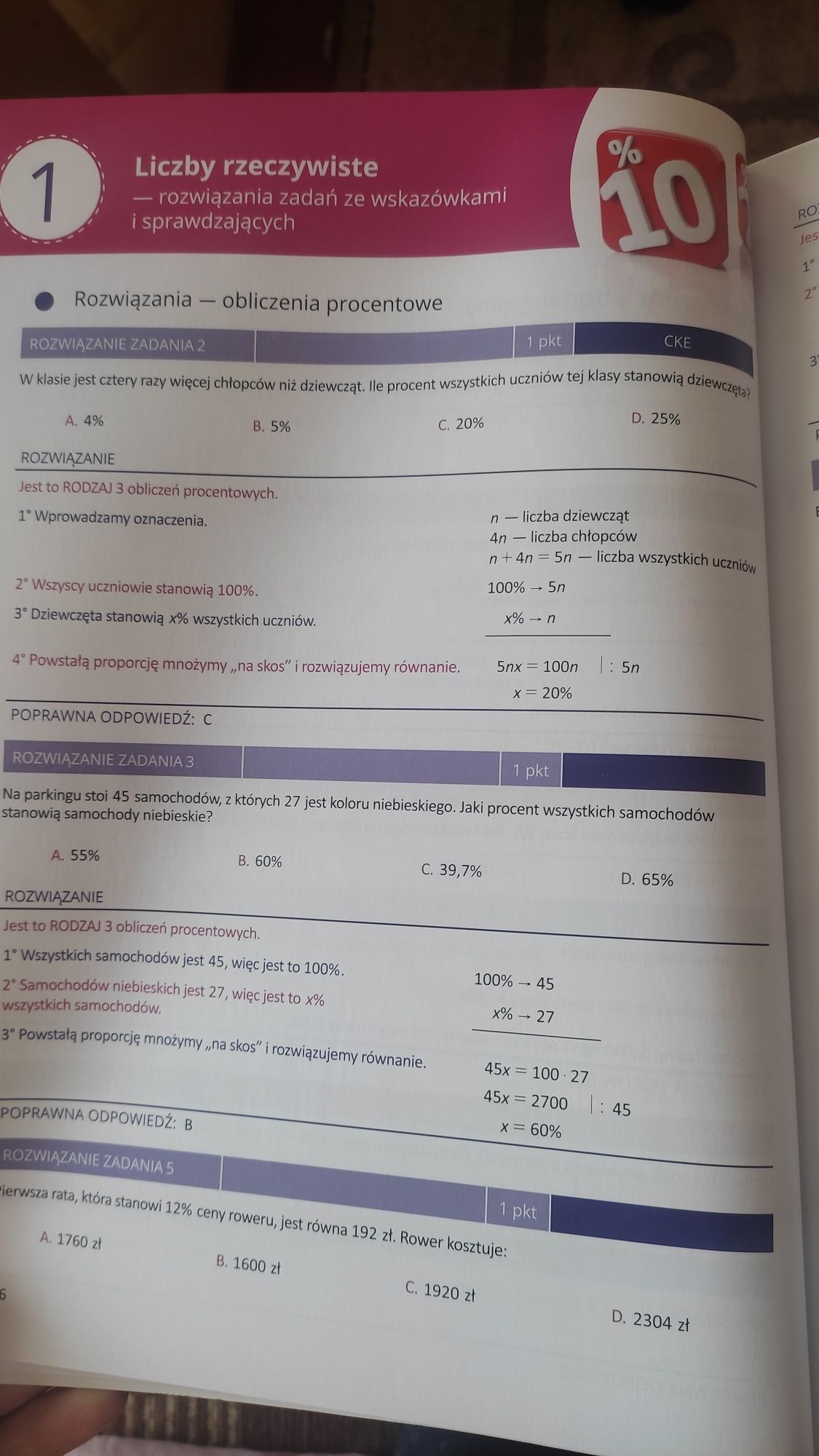 Repetytorium maturalne z matematyki