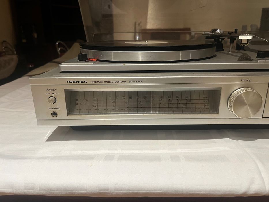 Leitor vinil vintage Toshiba