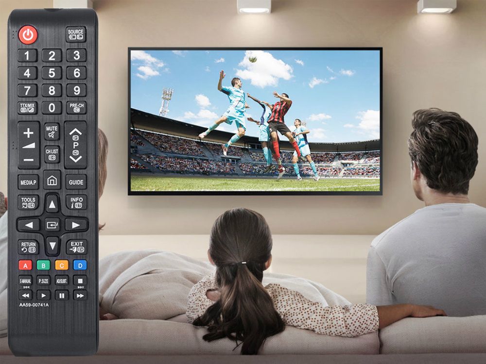Pilot Do Telewizora Tv Uniwersalny Samsung Led 4K Smart 2 sztuki