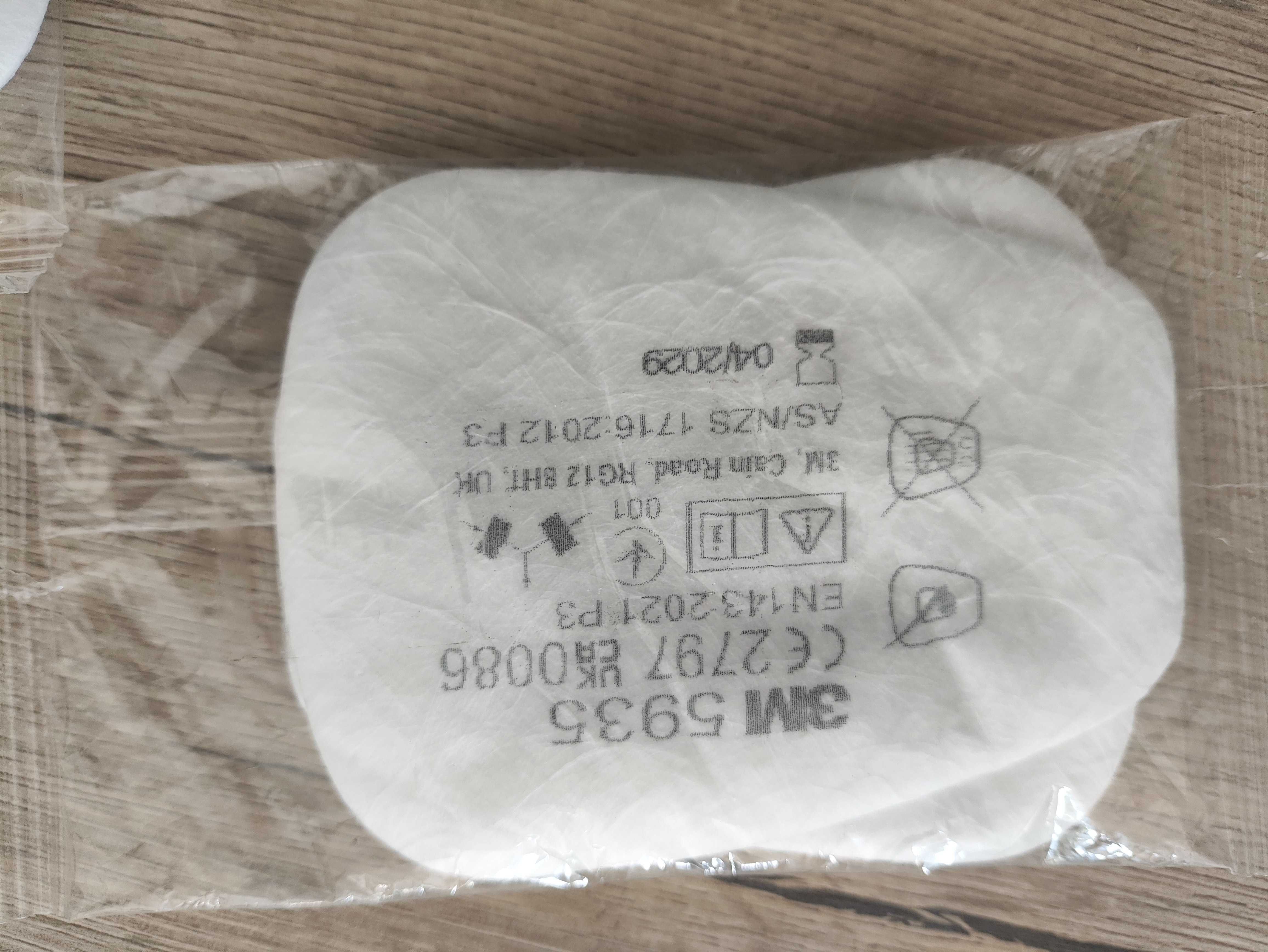 Filtry Cząsteczkowe 3M 5935 P3 do Masek Serii 6000/7000 Komplet NOWE