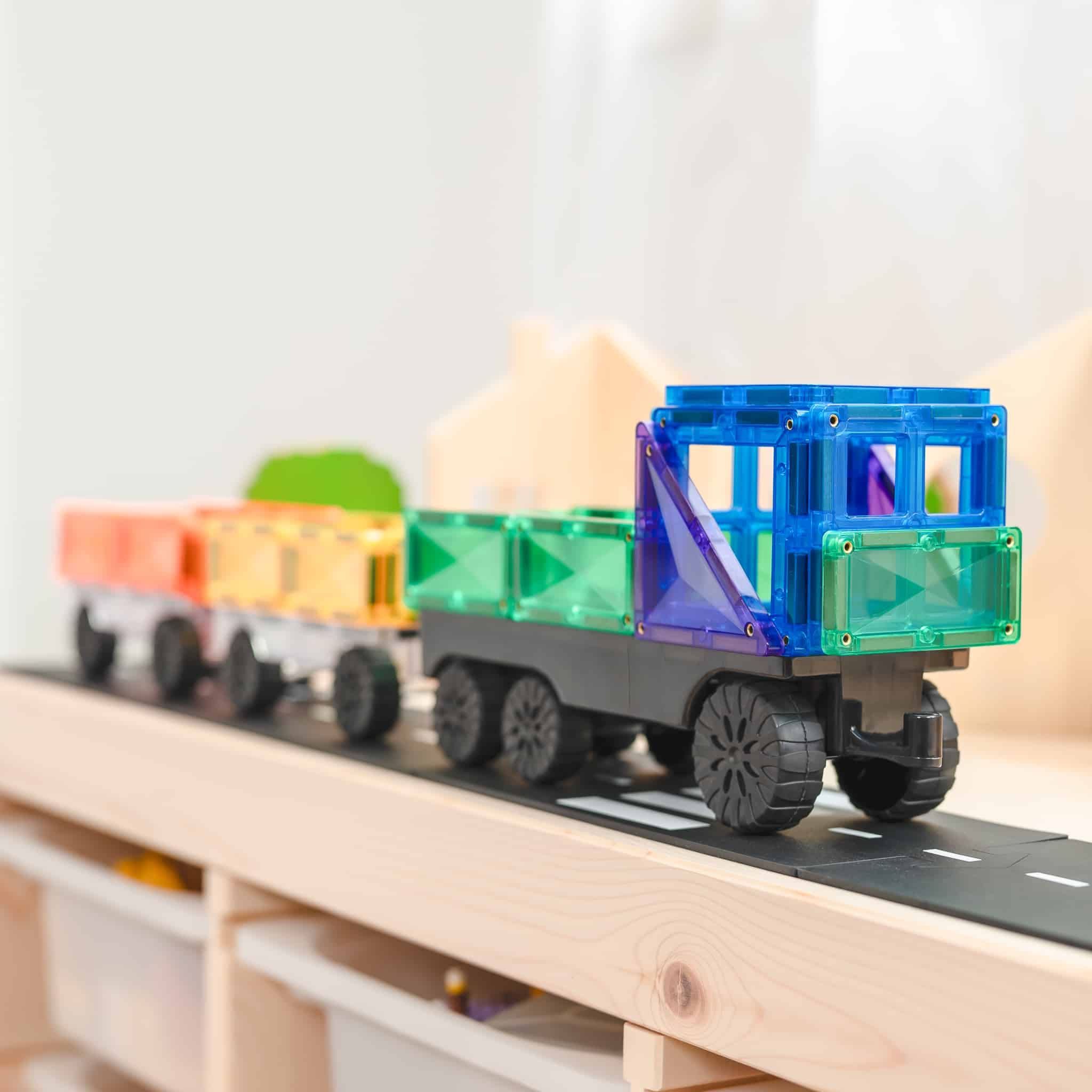 Connetix - Klocki magnetyczne Rainbow Transport Pack - 50 el.