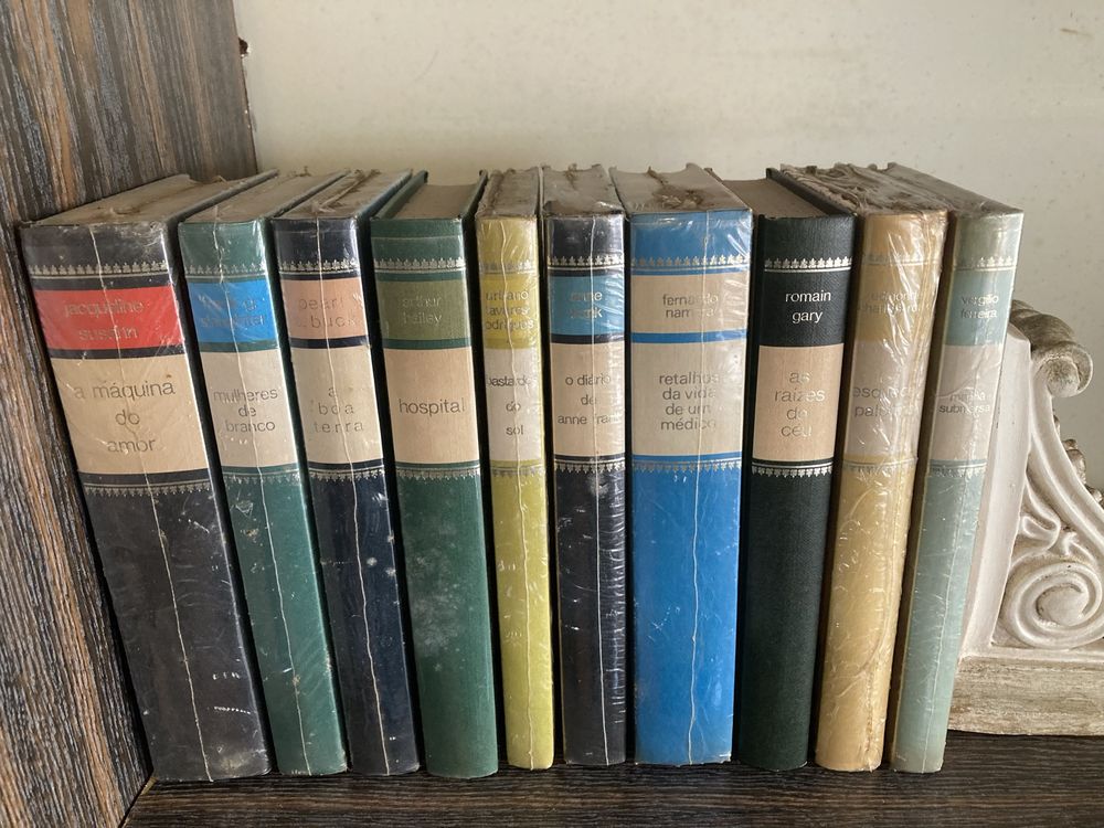 Coleçao livros antigos - NOVOS c/plástico