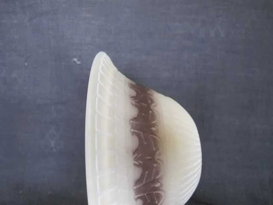 Klosz szklany _BRATEK_zwis_lampa stojąca_żyrandol_E 27_śr. 180 x 42 mm
