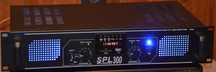 Skytec wzmacniacz Stereo  SPL 300VHFMP3  2x 150W Jak nowy