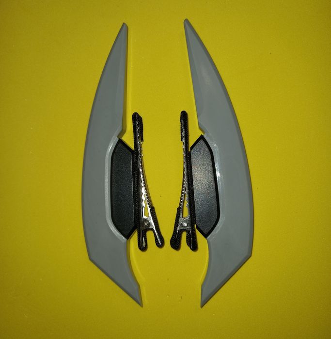 Заколки великі у стилі кіберпанк