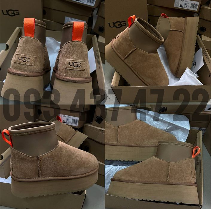 Жіночі UGG жіночі Ugg UGG Classic Mini Dipper CHE Black Ugg