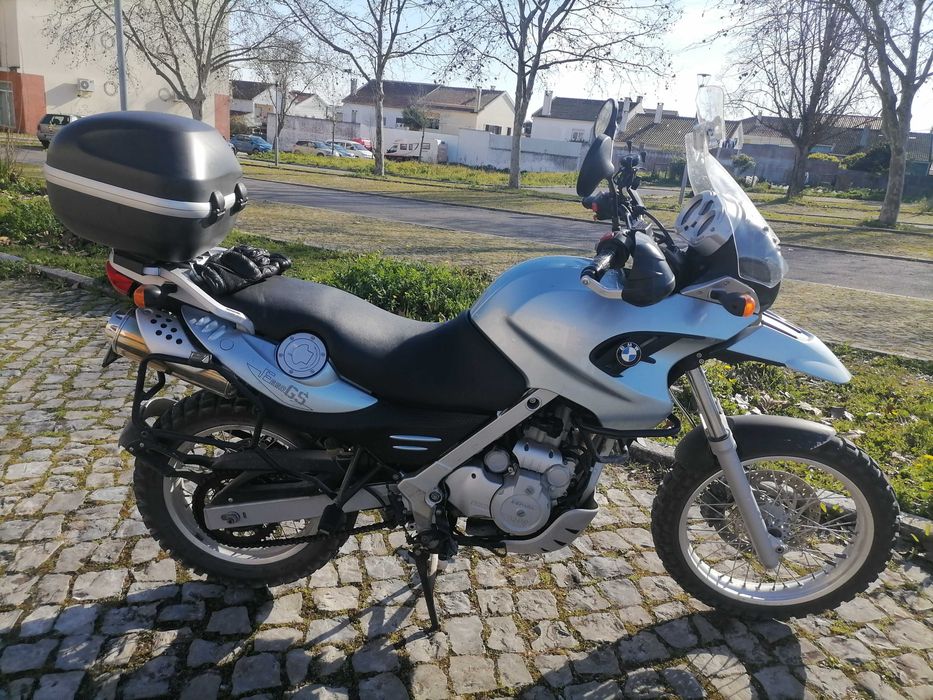BMW F650, 2007, Suspensão preparada.