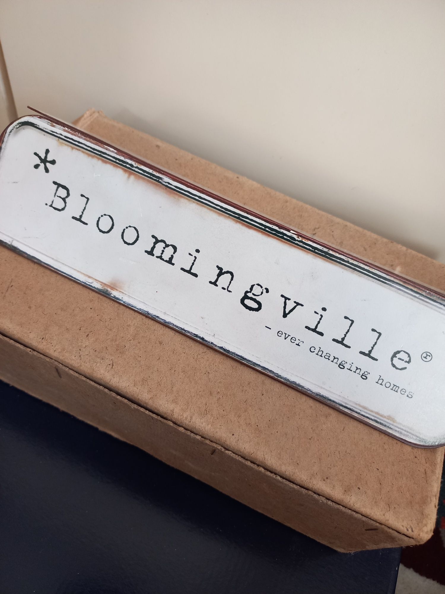 Szyld tabliczka metalowa Bloomingville