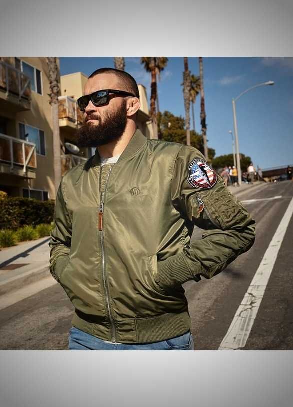 Куртка бомбер мужской чоловічий бомбер демісезоний PIT BULL MA-1
