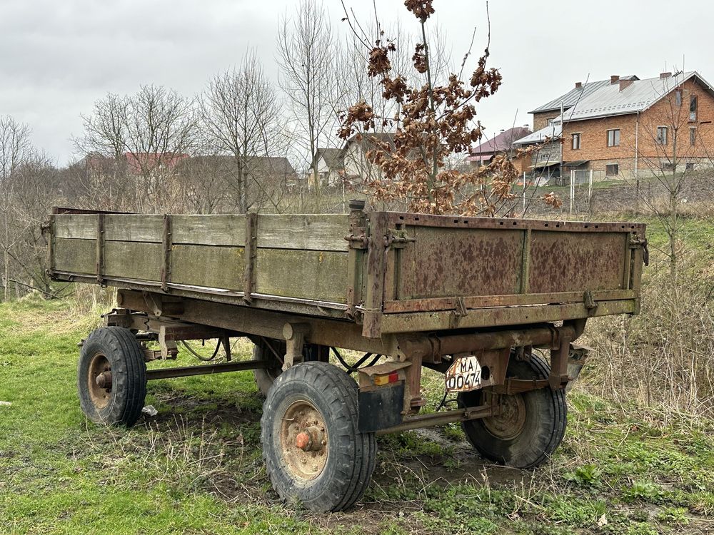 Прицеп причіп самоскид до трактора