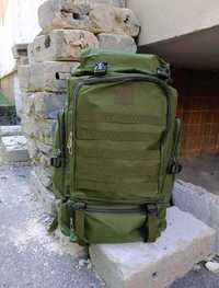 Большой рюкзак хаки, туристический рюкзак, военный рюкзак