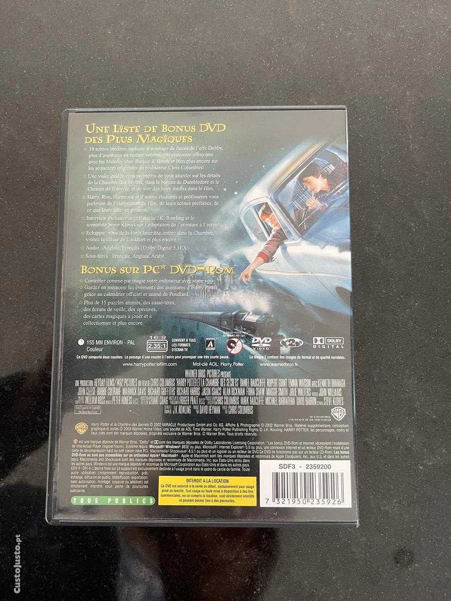 DVD Harry Potter e o Quarto Dos segredos