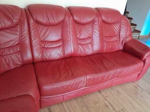 kanapa skórzana narożna