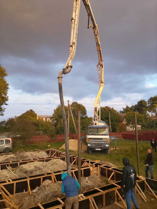 фундаменти/бетонні роботи