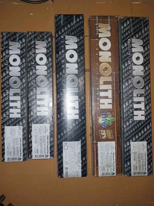 Электроды Monolith Basic, 2,5 и 5 кг