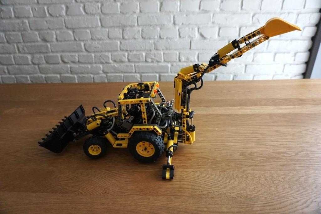 Lego Technic 8455 Backhoe Loader | Koparko-Ładowarka